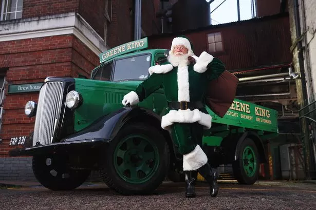 A green Santa stars in a new Christmas campaign offering thousands of free Christmas dinners to those working on Christmas Day. Greene King pubs is hosting “The Big Christmas Shift” on December 1 where an estimated 30,000 meals will be served to shift workers nationwide, from emergency services, hospitality, travel and more