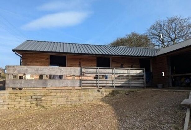 The existing stables building