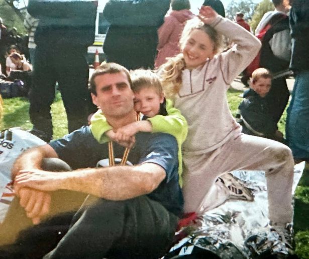 Mark was a keen runner in his younger days