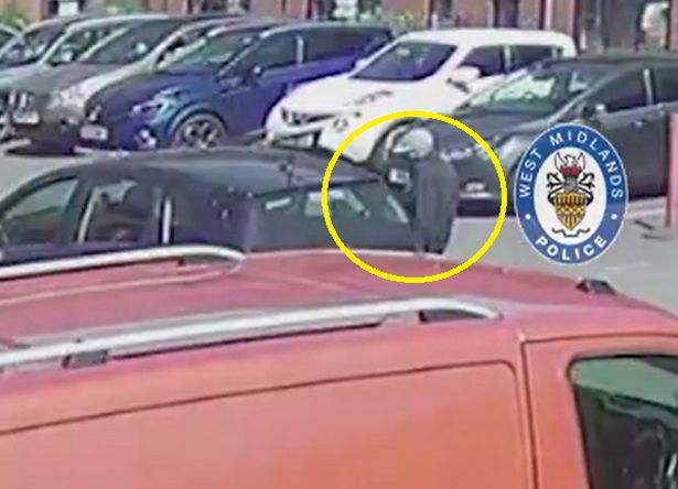 This is the chilling moment killer Tony Griffin attacks Neil O’Donnell, 83, in a car park off Cateswell Road in Hall Green, for his watch, which leads to the OAP's death
