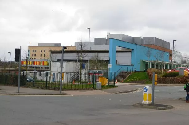 Royal Stoke University Hospital Main Building. Photo by Staffordshire LDR Kerry Ashdown