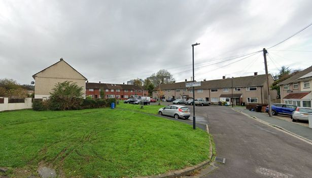 A view of Rudgewood Close in Hartcliffe. The cul-de-sac is in the heart of a Government statistical area known as 053E, which has been ranked as the 211th most deprived neighbourhood in England, out of more than 33,000