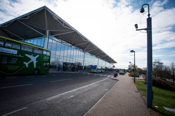 A general view of Bristol Airport (file image)