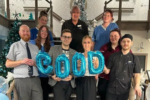 Primrose House care home staff celebrate the 'Good' Care Quality Commission rating