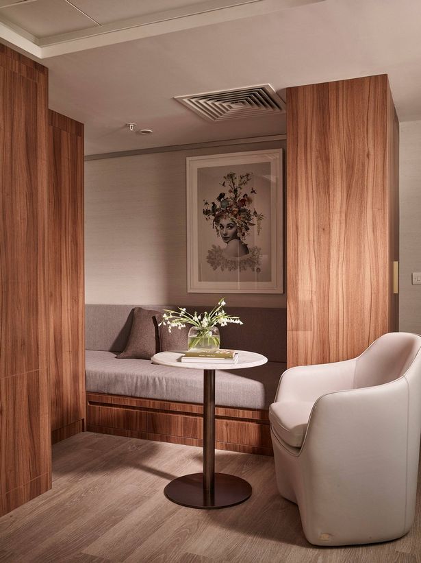 The luxury hospital, which houses a private inpatient facility and outpatient service, opened earlier this year