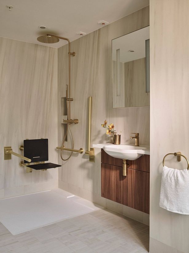 The luxury hospital, which houses a private inpatient facility and outpatient service, opened earlier this year