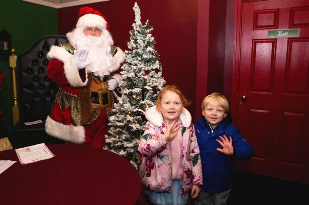 Gulliver's Theme Park Resorts Winter Wonderland features a grotto experience