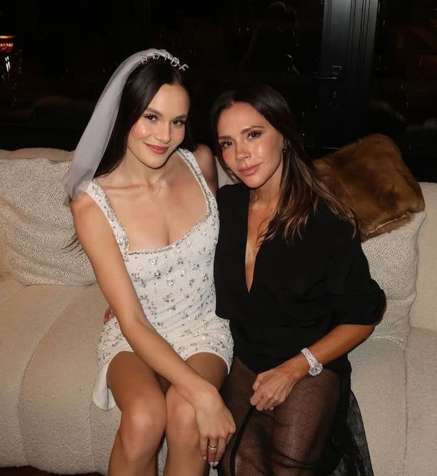 Victoria Beckham and Holly Ramsay at Holly Ramsay’s hen do at Soho Farmhouse