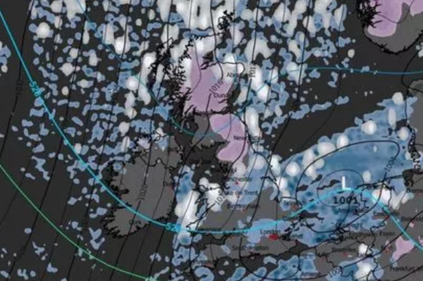 Snow has been forecast 