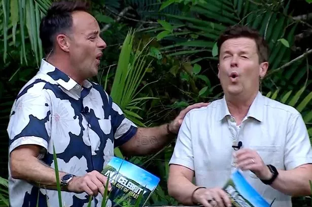 Ant and Dec were seen wincing as Vogue Williams took on a gruelling trial