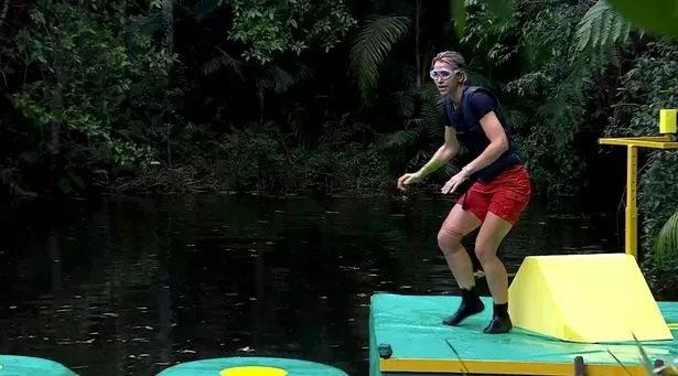 Vogue Williams taking part in the trial