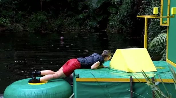 Vogue Williams taking part in the trial