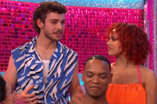  Strictly's George was left speechless on Sunday's (November 23) results show