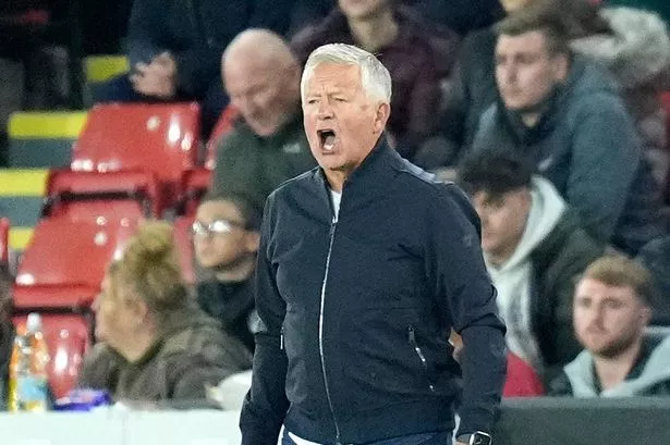 Sheffield United manager Chris Wilder during the Sky Bet Championship match at Bramall Lane, Sheffield
