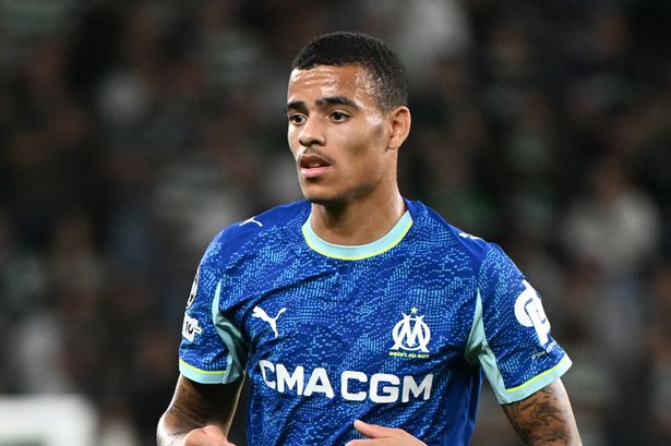 Mason Greenwood during the UEFA Champions League 2025/26 League match between Sporting Clube de Portugal and Olympique de Marseille. 