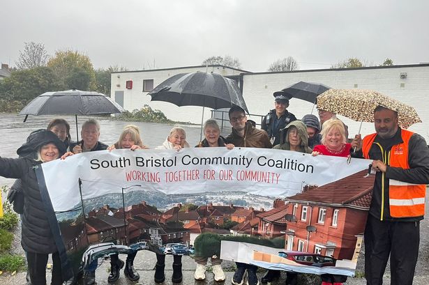 Some of the Newquay Road Residents Association at Eagle House, as the debate over the future of the former Eagle House Youth Club develops