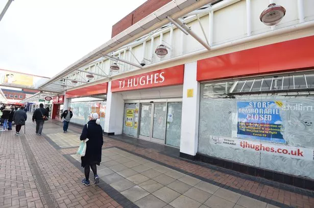 TJ Hughes closed in Birkenhead in 2021