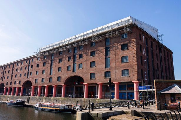 Tate Liverpool, which is undergoing renovations