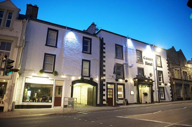 The County Hotel Selkirk exterior