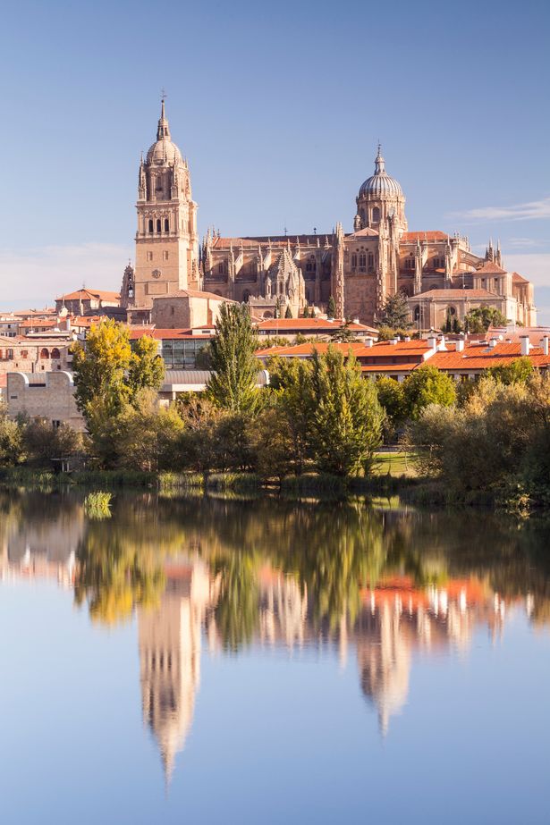 Salamanca cathedral was constructed between the 16th and 18th century