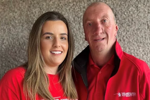 Tom Hadden with his daughter Jill