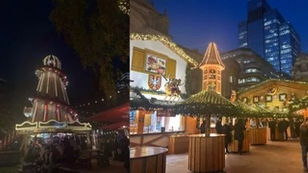 Birmingham Craft Market vs Birmingham Christmas German Market - side by side picture