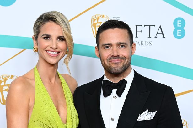 Vogue Williams and Spencer Matthews attend the EE BAFTA Film Awards 2023 