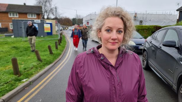 Anna Vigurs, aged 42, lives within stones throw of river.