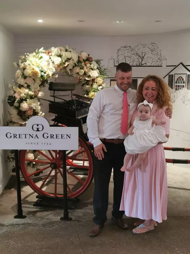 Gemma and Paul with Denvah