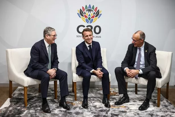 Keir Starmer spoke with European leaders about Ukraine at the G20 summit