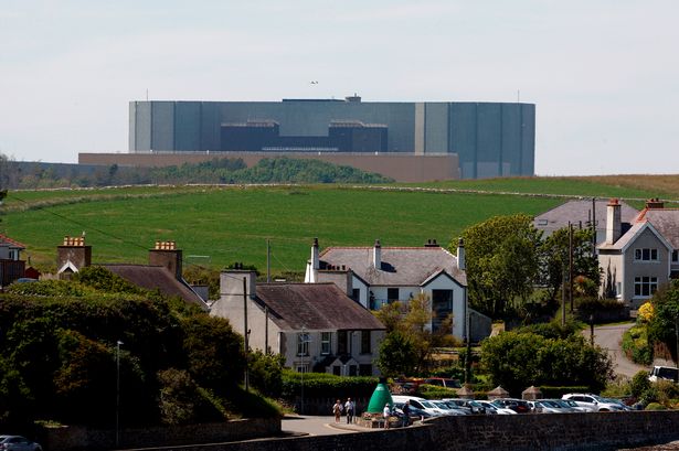 Wylfa is located west of Cemaes Bay on Anglesey