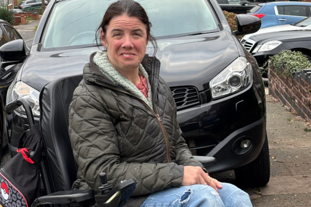 Aideen Blackborough says her safety and the safety of her children is constantly being put at risk by people parking on pavements