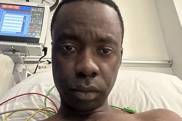 Roy Mugera had also noticed a lump on his left side (Cover Images)