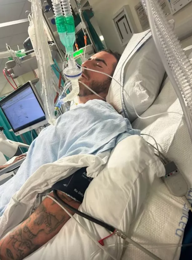 Cory was admitted to Intensive Care, 