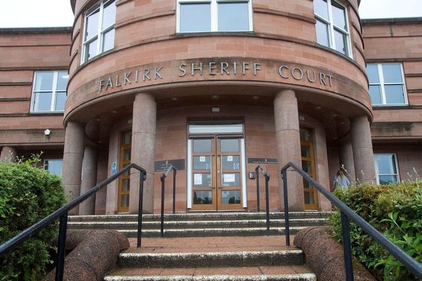 The case was heard at Falkirk Sheriff Court