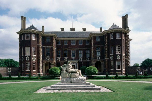 The main facade of Ham House, 1610, Richmond, London, England, United Kingdom, 17th century.