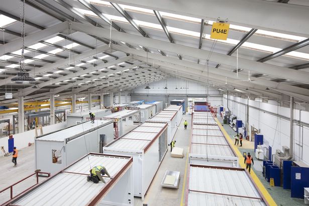 The Premier Modular factory in East Yorkshire