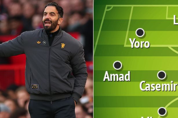 Manchester United head coach Ruben Amorim is chasing a fourth successive victory