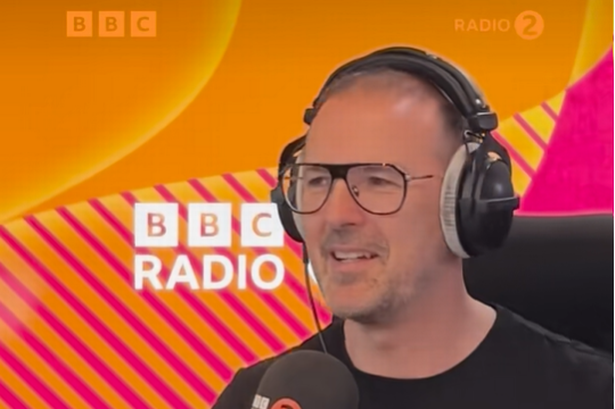 Paddy McGuinness' 'Morning Plotters!' broadcasts live from Salford on Radio 2
