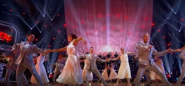 The Strictly pros danced to Sam's song Remember My Name for Remembrance Day