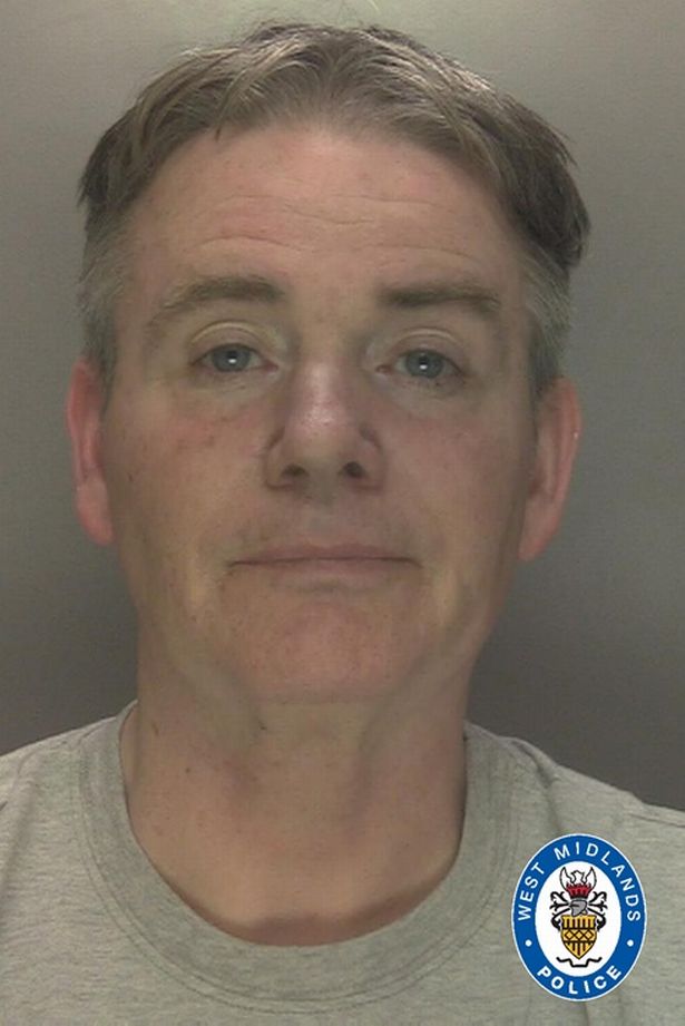 Police custody image of Tony Griffin with short, grey hair, clean-shaven and wearing a grey t-shirt
