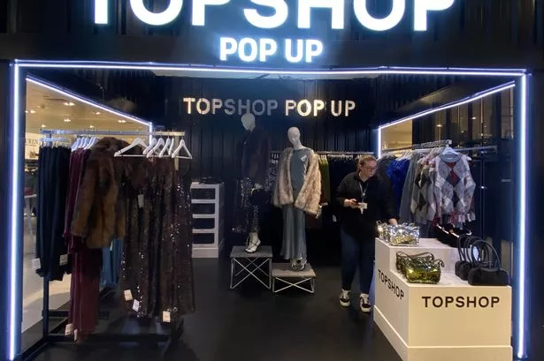 The new Topshop pop up in John Lewis, Liverpool ONE 
