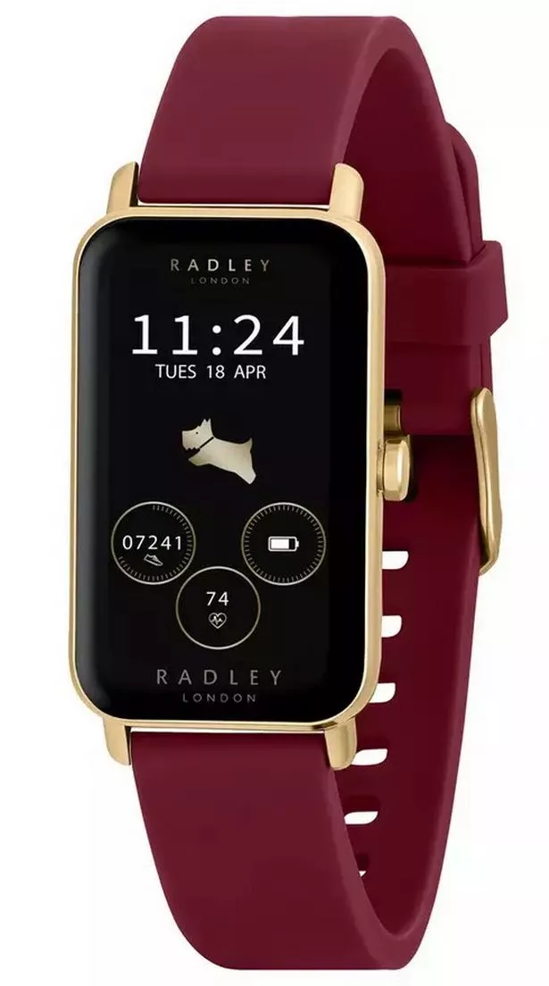 Radley Series 21 Red Silicone Strap Smart Watch