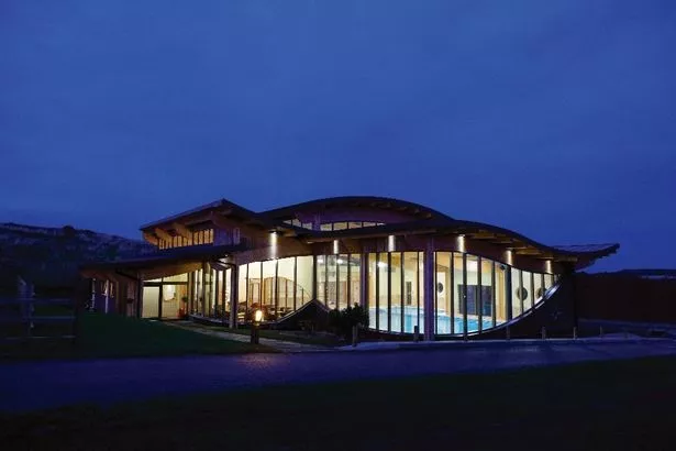 The site's leisure complex