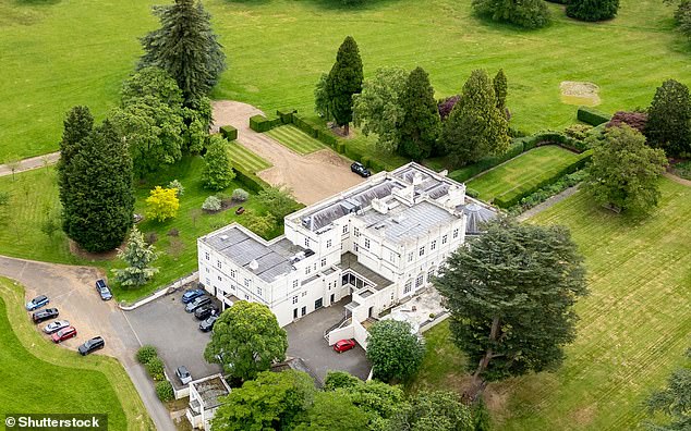 Despite the united family front, however, Buckingham Palace had to walk a legal and constitutional tightrope to ensure moves to completely strip Andrew of his birthright, titles and home (pictured, Royal Lodge, where he lived with his ex-wife) did not backfire