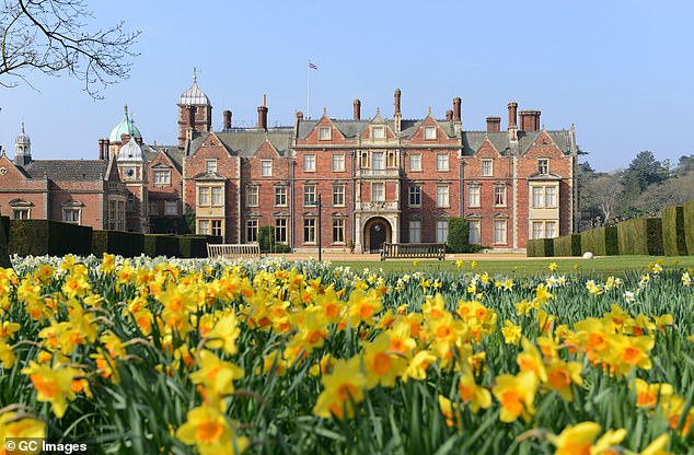 The Sandringham estate (pictured, file photo of Sandringham House, the primary residence on the estate), where Andrew is set to move, is the monarch's private property, meaning that Charles can support and fund his brother, where necessary, personally