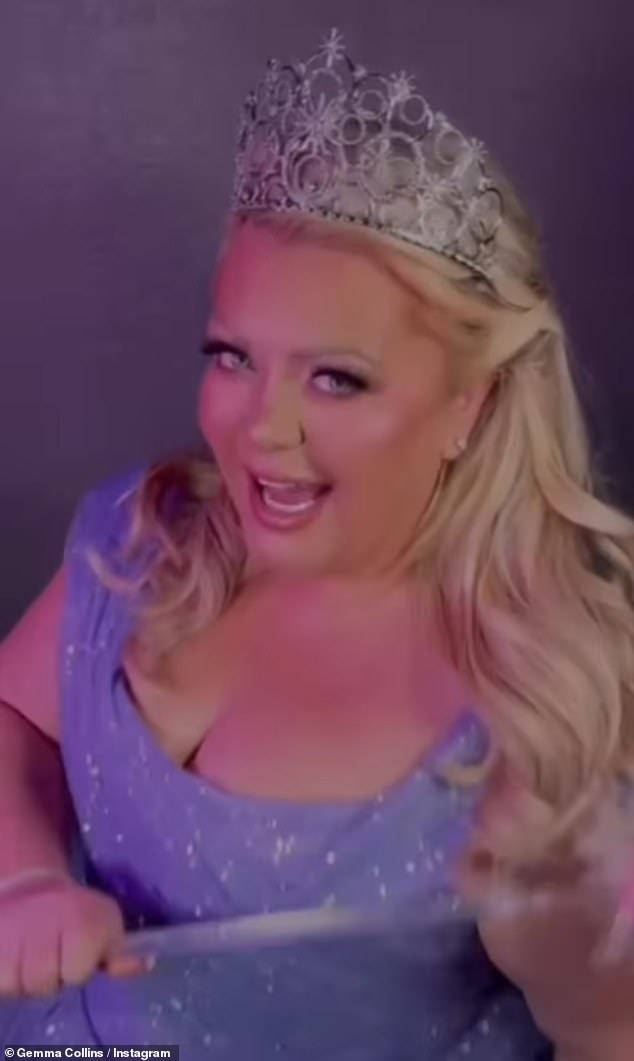 The former TOWIE star, 44, was among the stars who went big for Halloween this year - and she chose to do her take on the Good Witch