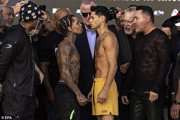 Ryan Garcia, who Davis knocked out in 2023, was approached by Paul about replacing him