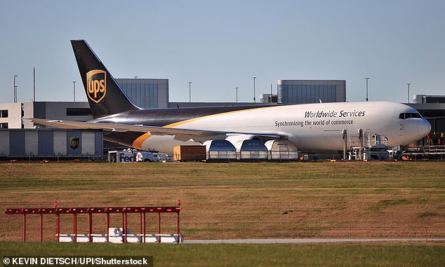 The crash involved a UPS MD-11 plane with three crew members onboard
