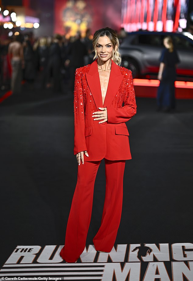 Emma Walsh stunned in red